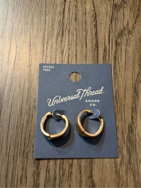 Universal Thread Gold Small Hoop Earrings